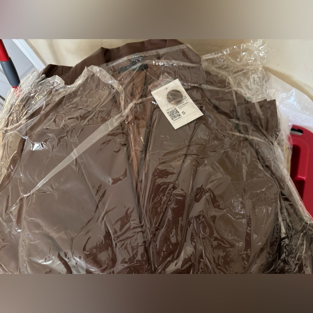 Forever 21 Chic Brown faux Leather Jacket for Women